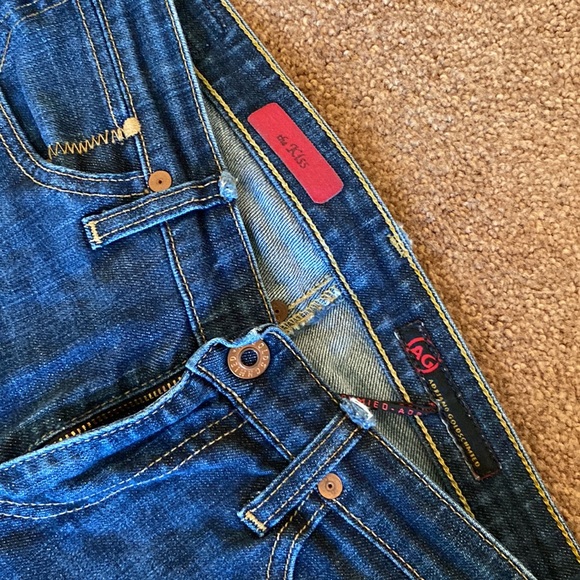 Blue Strait-leg Classic Jeans by AG - Picture 7 of 9